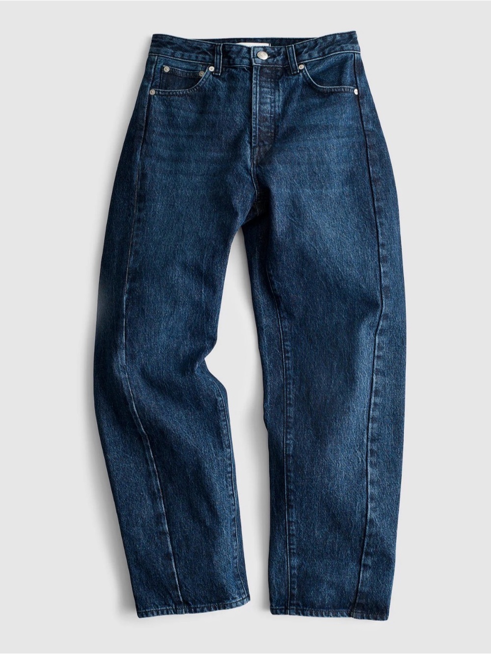 Madewell Dark Blue Cropped Ankle Jeans